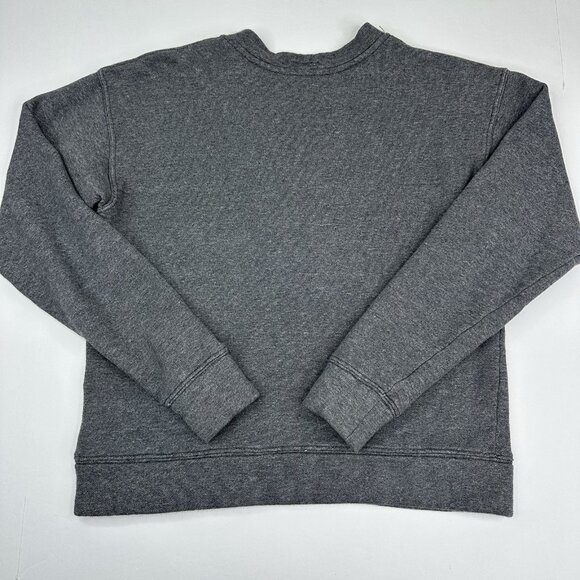 Mother Women's Charcoal Gray The Tie Up Easy Wash Activewear‎ Sweatshirt S/C39 - Picture 8 of 16